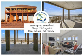 Bella Luna - Stunning 4BR Beachfront w Cargo Lift